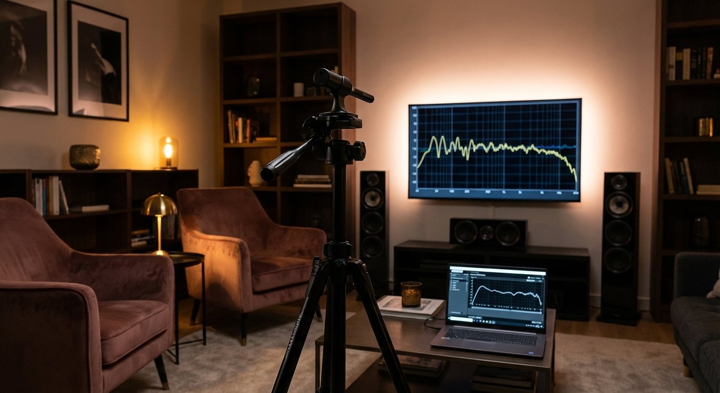 Audyssey Mikrofon Setup